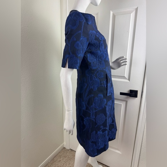 Roberto Quaglia Elegant Blue Floral Dress #192 - Picture 3 of 13
